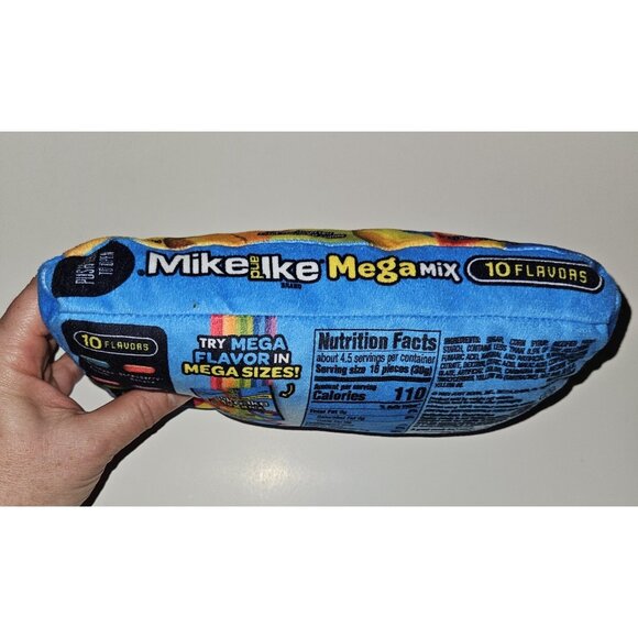 Mike & Ike Mega Mix Plush Candy Stuffed Toy 9.5" Wide - Picture 4 of 6